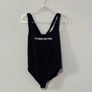 Killstar Black Statement Bodysuit